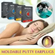Moldable Shaped Soft Silicone Anti-noise Noise Reduction Aid-Earplug Sleep New~