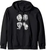 [Disney] Lion King Live Action Quad Squad Zip Hoodie