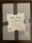 Host & Home Cotton Blanket/Throw 70x50" Light Grey - NEW