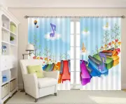 3D Color Piano 678 Blockout Photo Curtain Print Curtains Drapes Fabric Window AU