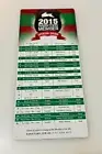 2015 South Sydney Rabbitohs NRL Members Fridge Magnet Season Draw