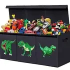 Extra Large Toy Box, Collapsible Sturdy Toy Storage Organizer with Lids,