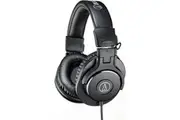 Audio-Technica M Series ATH-M30x Wired Professional Monitor Headphones - Black