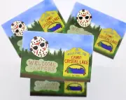 Welcome Campers to Crystal Lake Sticker / Horror Stickers