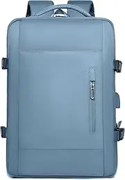 [FSD.WG] Leather Fashion Backpack Large Capacity Student School Bag Men Women Backpack Travel Backpack Laptop Backpack