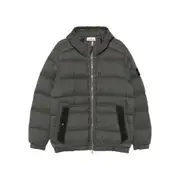 [Stone Island] Stone Island Seamless Tunnel Hooded Puffer Jacket M GREY