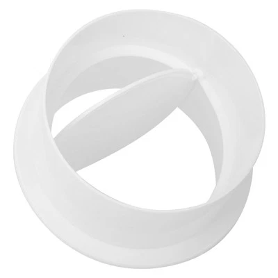 4in Back Draft Damper ABS Plastic Accessories For Extractor Fan Vent Back