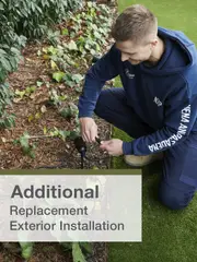 Replacement Exterior Lighting Installation Service - Additional