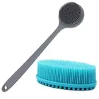 2 Pack Silicone Back Scrubber and Body Scrubber for Shower Brush Bath