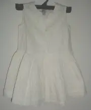 Girls "Anko" Snow White Sleeveless Broderie Dress, Size 3, BNWT FREE POSTAGE