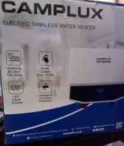 Camplux 3.5kW Electric Tankless Water Heater 120V On Demand Instant Hot Boiler