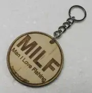 MILF (Man I Love Fishing) Keyring - Made in South Australia