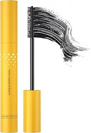 No Smudge Mascara | 15g Volumizing Lengthening Curling Mascara,Smudge-Proof No Clumping Eye Lash Enhancer Long Lasting Beauty Makeup for Sensitive Date Holidays