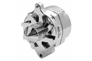 Tuff Stuff Chrome "Silver Bullet" for Ford Alternator 100 AMP 1 Wire 6 Groove