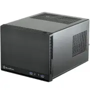 Silverstone SG13B-Q Mini-DTX, Mini-ITX Small Form Factor Computer Case