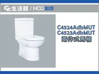 在飛比找Yahoo!奇摩拍賣優惠-[GZ生活館]  HCG和成馬桶  CS4522GMUT  