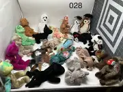 TY Beanie Babies Lot of 20 All Tagged 4-5 GENERATION - Mint With Mint Tags