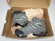 Original Merrell Women's Moab 2 Mid Gtx Hiking Boot - Grey/Blue