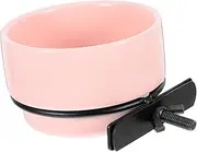 BESPORTBLE Hanging Ceramic Bird Bowl Parrot Food Dishes Parrot Feeders Water Cage Bowls Parakeet Bird Feeders Bird Water Feeder Rabbit Pet Feeder Bird Feeding Bowl Bird Feeder Bowl Metal Pink