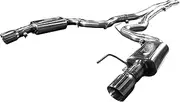 Kooks 11514101 15+ Mustang 5.0L 4V Convertible 3in Cat-Back w/X-Pipe 4in Slash Cut P