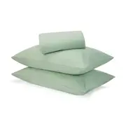 Soft Touch Sheet Set - Double Bed, Sage