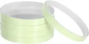 PRETYZOOM 5 Rolls Of Glow In The Dark Tape Stairs Fluorescent Safety Warning Tape Luminous Floors Anti-slip Stickers Green Glow Safety Sticker For Schools Hospitals Emergency Use