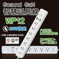 在飛比找PChome24h購物優惠-Gosund Gan 智慧延長線 WP12 酷客 小米延長線