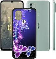 [LCEHTOGYE] Case for Nokia C31, Slim Shock-Absorption Anti-Scratch Black Soft TPU Bumper Protective Phone Case Cover for Nokia C31 (6,74") - KE170