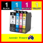4x Ink Cartridges 702 XL 702XL for Epson Workforce PRO WF-3720 WF-3725 WF-3730
