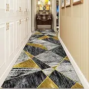 Hallway Runner Rug Non Slip Washable Long Carpet Runner for Kitchen Stairs Corridor, 60cm 70cm 80cm 100cm Width Narrow Area Rugs, Soft Touch Floor Mat (Size : 3.3ftx9.8ft/100x300cm)