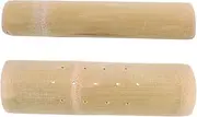 Alipis U-Shape Bamboo Pillow for Sauna Steam Room Stiff Spa Massage Pillow Home Decor 2 Pack Bamboo Sauna Supplies
