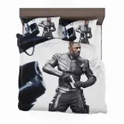 v4214 Bed Sheets Idris Elba in Fast & Furious Presents Hobbs & Shaw Duvet Cover Set Bed Sheets IU4214