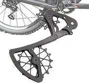 Rear Derailleur Pulley Set, Rear Derailleur Ceramic Pulley, Bicycle Front Derailleur with Ceramic Bearing, Wheel Cycling Guide Roller, Spare Parts Shift Lever, 11/12 Speed Bicycle Accessories