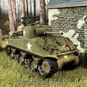 W.Britain 25207 U.S. M4A3(75) Sherman Tank, 6th Armored Division (Britains)