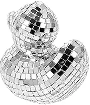 IMIKEYA Mirror Disco Ball Duck Ornament Compact Reflective Desktop Decor Decoration for Home Events Design Unique Novelty Present