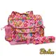 美國Bixbee - 彩印系列粉粉甜想中童輕量舒壓背書包筆袋超值組