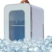 Portable Freezer for Car | Intelligent Small Fridge with 2 Modes - 6L Transparent Energy-Saving Cooler, Space-Saving Fridge for Home, Picnics, Camping