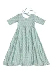 Well Dressed Wolf Omi Jo Pine Diamond Silt Green Maxi Dress Sz Junior Small