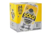 Solo Zero Sugar Cube 375ml x 24