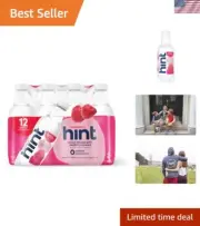 Water Raspberry, Pure Water Infused with Raspberry, Zero Sugar, Zero Calories...