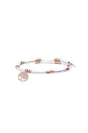 Keep Collective silver/rosegold FAMILY Insp-wrap bracelet, retired/NIP!