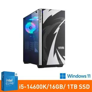 【手腳要快 只有一台】Genuine捷元 BTO 桌上型電腦(14代)14600K/16G/1TB/ARC A750/650W/WIN11 HOME OEM【下標前請先詢問 有無庫存】