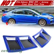 15-21 Fit FOR SUBARU WRX STI 4th Rear Side Fender Intake Cover Painted K7X + MB