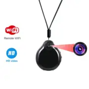 1080P HD Wireless Mini Camera WiFi Micro Wearable Cam with Motion Detection AU