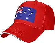 [SSIULUS] Australian Flag Casquette Cap Hats,Trucker,Baseball Cap with Snapback,Perfect for Summer,Golf