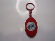 BUICK ENCORE ENCLAVE REGAL LESABRE SKYLARK RIVIERA SHIELD KEYCHAIN METAL RED