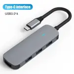 【日本代購】USB 3.0 4 連接埠集線器 OTG 轉接器 5GPBS 高速 USB 3.0 2.0 分路器適用於聯想小米 MACBOOK PRO AIR PC 電腦配件