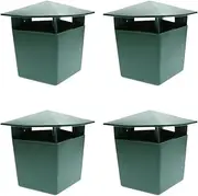 4 Pieces Beer Slug & Snail Traps Friendly to Catch Snails Catcher, for Kids and Pets slug Repellent