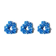 3x AFL North Melbourne Kangaroos Scrunchie 10cm Ponytail Women Hair Accessory