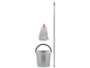 Mop With Bucket Antibacterial Silverclean Home